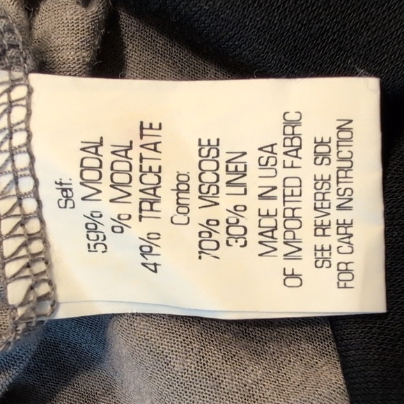 Theory‎ Drape Neck Layered Sleeveless Modal Tank Dress Size Medium - Picture 7 of 8